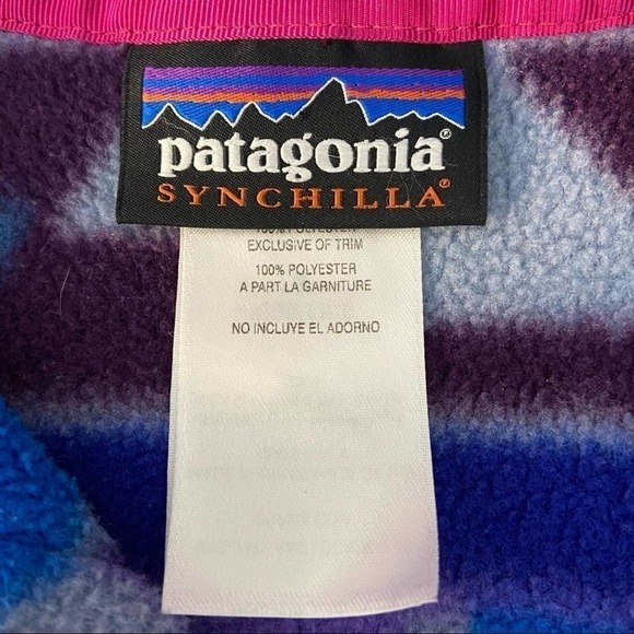 Patagonia Synchilla Snap-T Fleece Pullover Guatemalan Tango - Picture 10 of 12